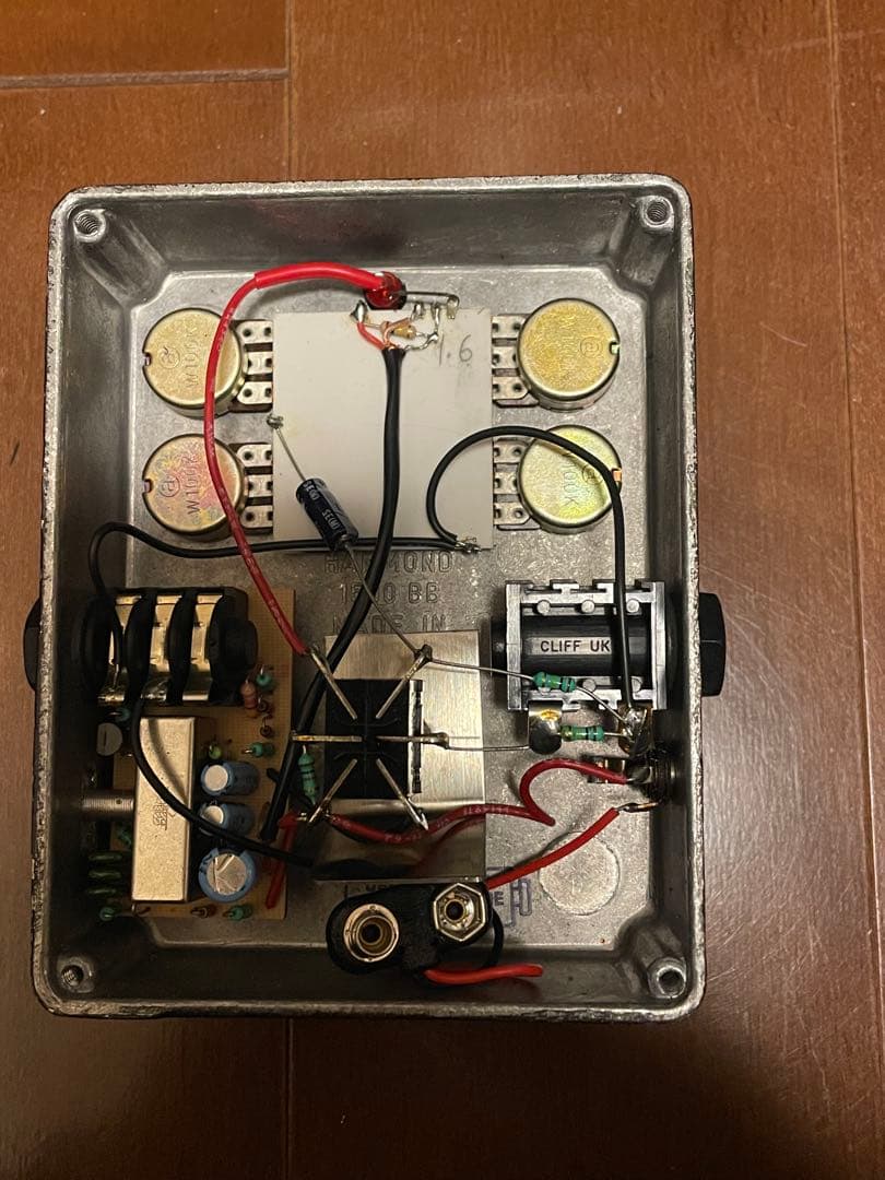 初期型　Tech 21 SansAmp ギターエフェクター　classic表記前