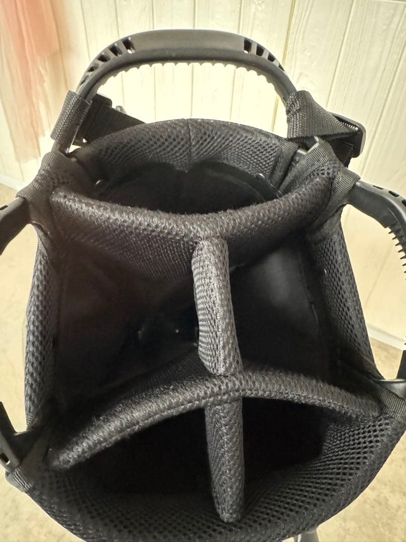 TFW49　キャディーバッグ　ベージュ　ネームタグ付き