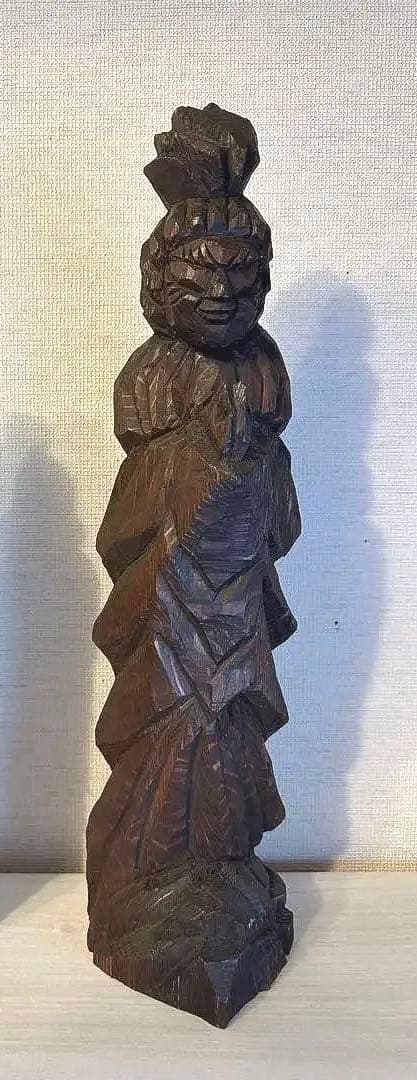 木彫 円空仏 仏教美術 置物 仏像 一刀彫 密教観音蔵