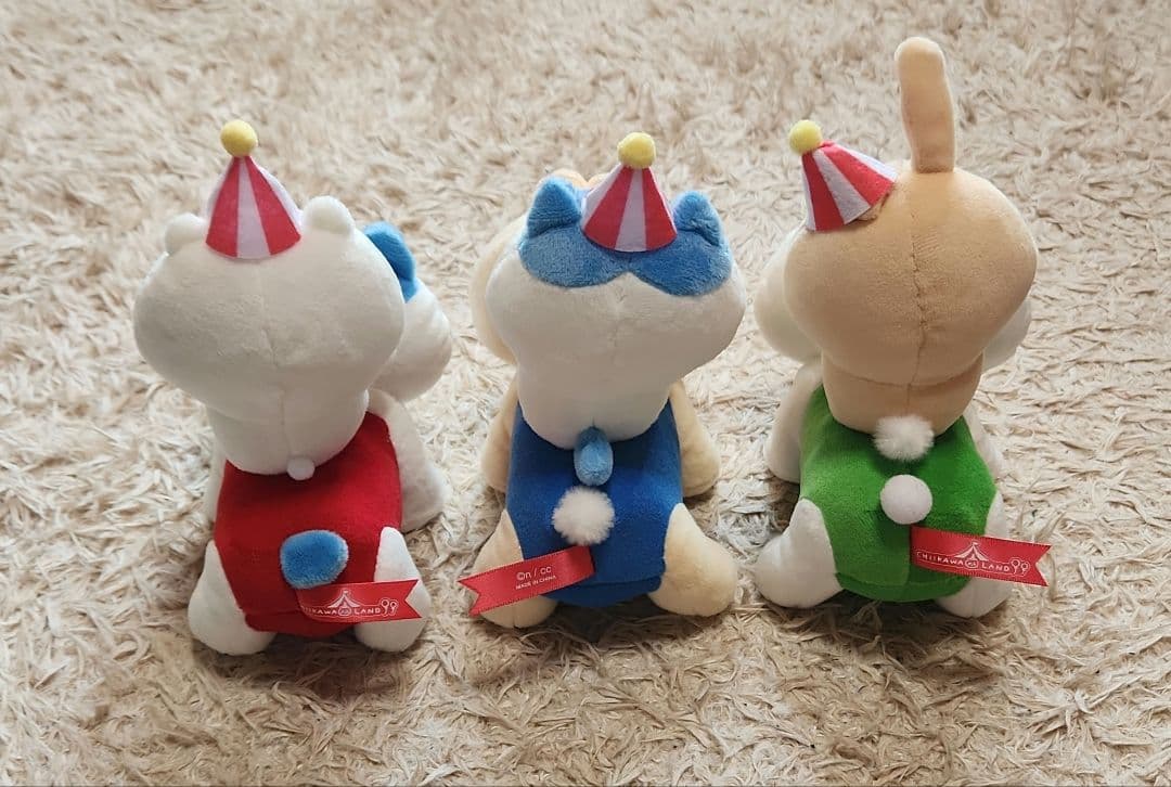 ちいかわ ハチワレ うさぎ ぴーぽぽぬいぐるみ