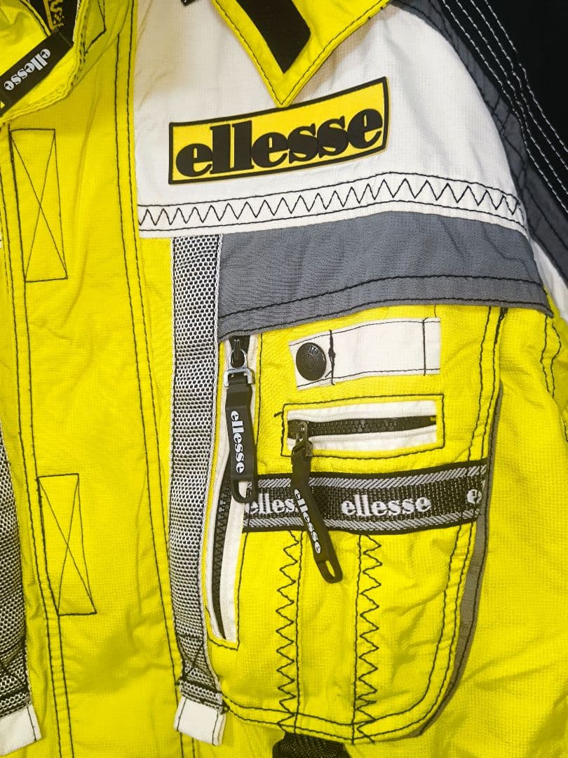 ellesse ヴィンテージ スキーウェア 上下セット Lサイズ 日本製