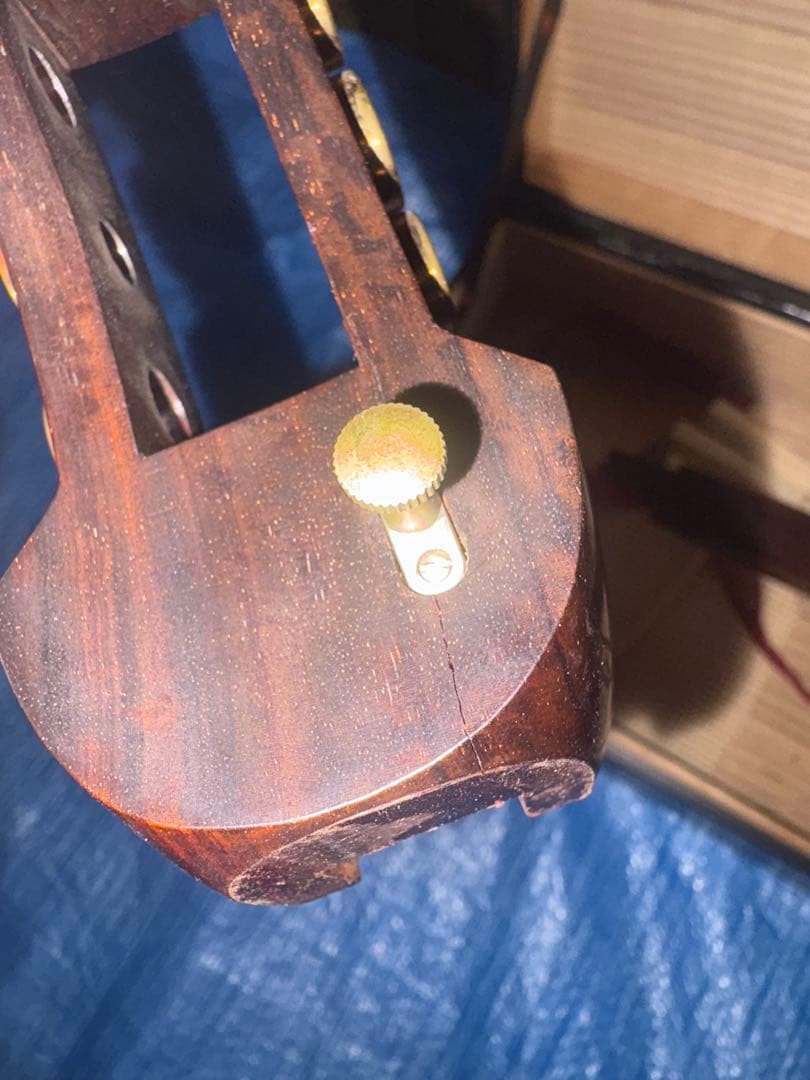 バチ友　高級津軽三味線紅木トチ