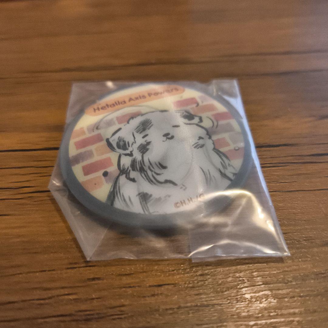 ヘタリア　チェンジング缶バッジ　ドイツ　ふわふわパラダイス