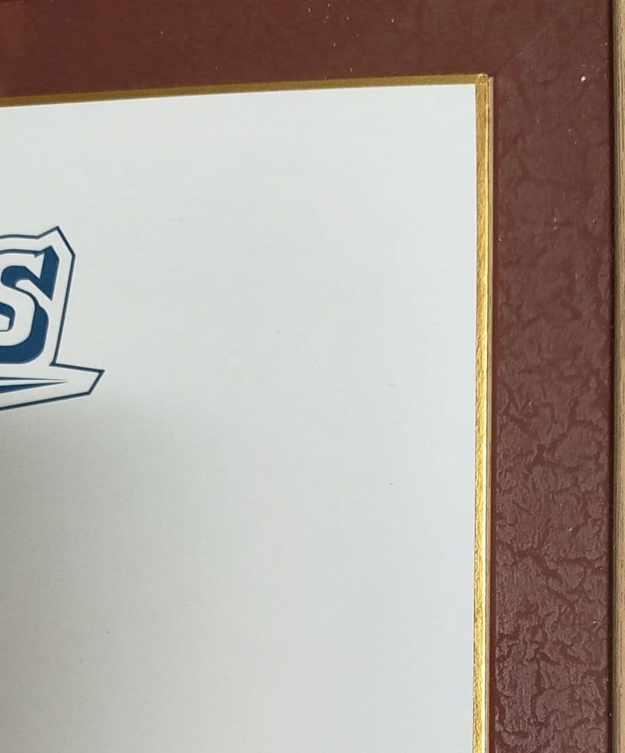 木村大谷翔平日本ハムファイターズ公式サイン色紙