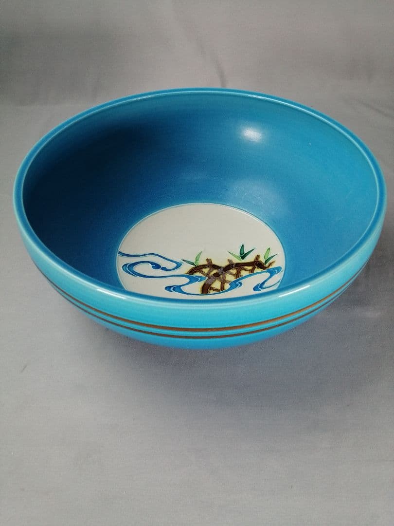 【茶事具】桃峰造　浅黄交趾平水指　水指417