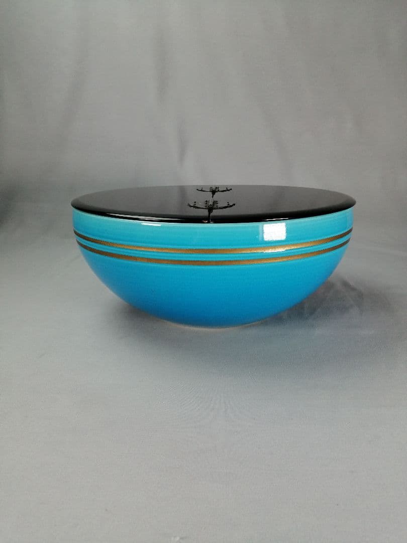 【茶事具】桃峰造　浅黄交趾平水指　水指417