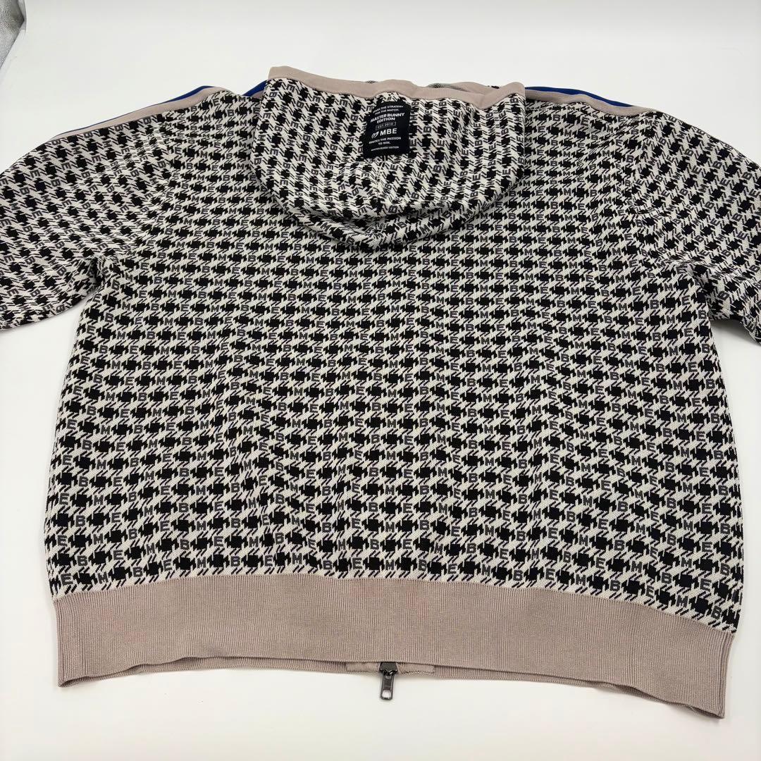 美品　マスターバニーエディション　モノグラム　ニットパーカー　6(XL) 717