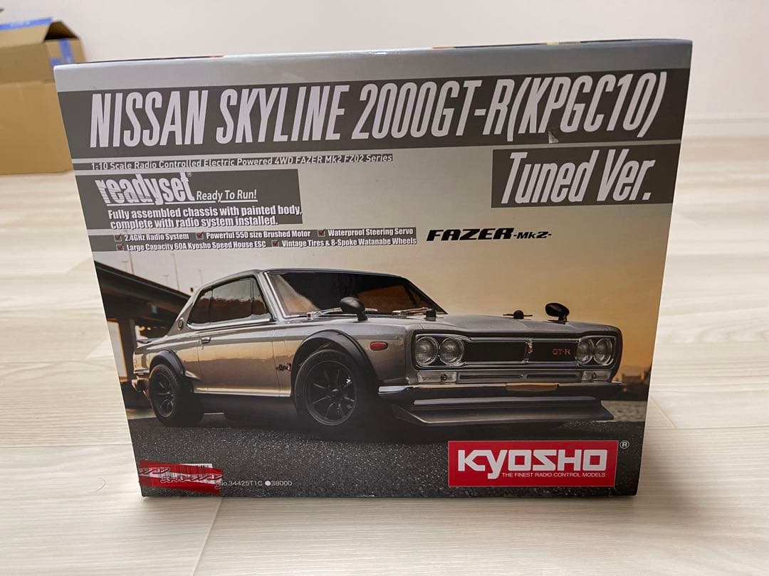 【新品未開封】京商 フェーザー Mk2 ハコスカGT-R
