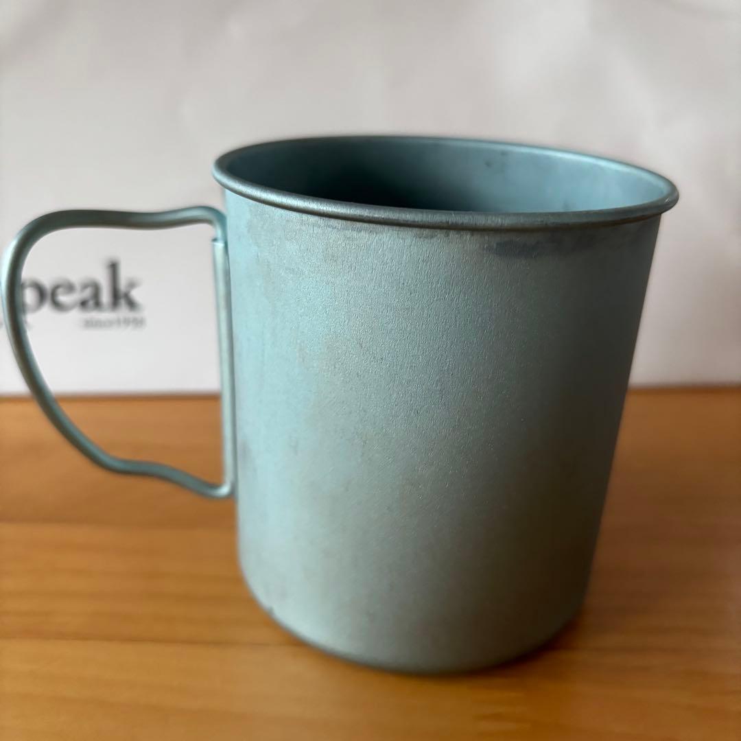 スノーピーク　 peak 限定チタン　マグ　非売品　2ヶ　空色
