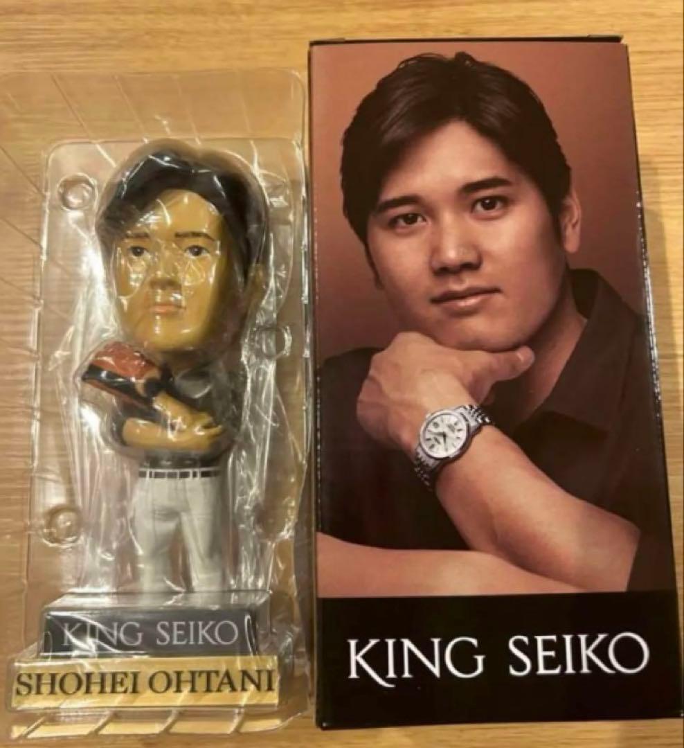 大谷翔平　ボブルヘッド　キングセイコー、セイコーアストロン 3点セット新品未使用