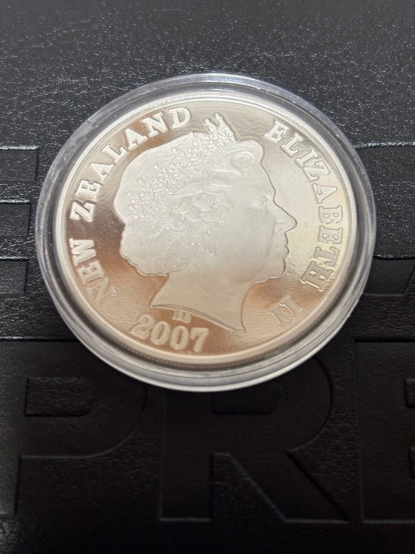1オンス銀貨　ニュージーランド 記念硬貨 2007年　純銀