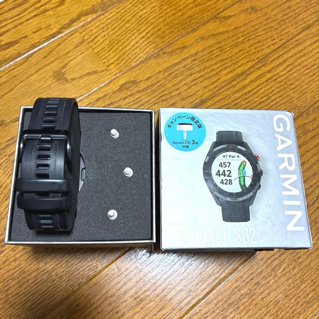Garmin Approach S62 GPSナビ ブラック CT10付属