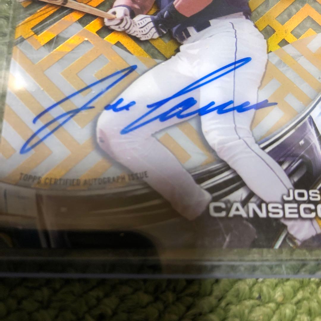 ホセカンセコ直筆サインカ一ド