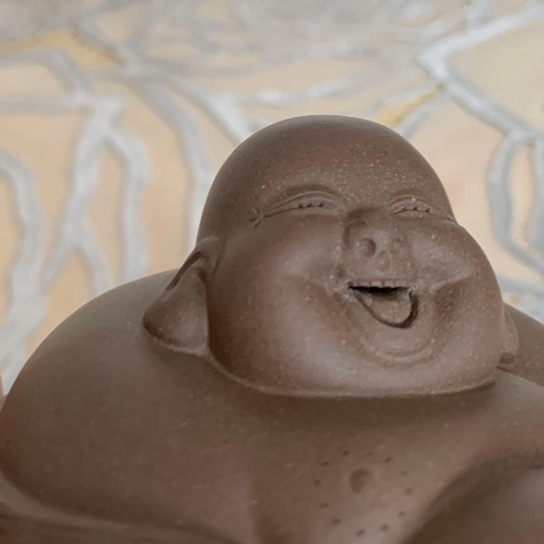 布袋様 七福神 茶器 置物 縁起物 陶器