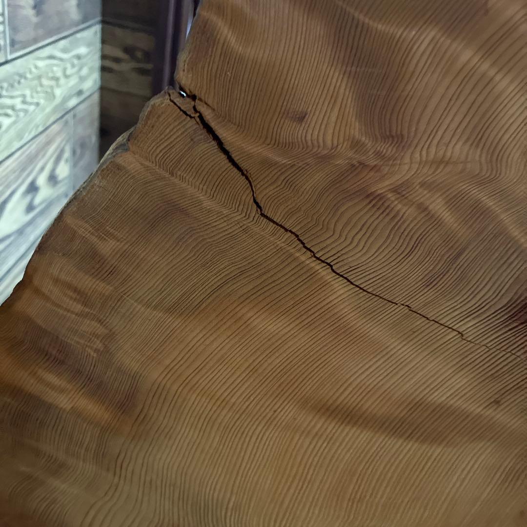 【used】　屋久杉　1枚板　置物　工芸品　衝立