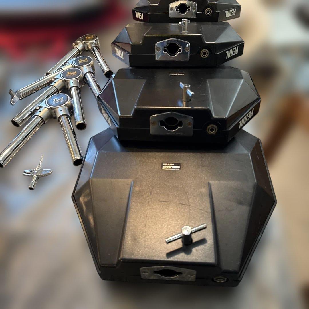 希少品 PEARL Drum-X パッド 5枚セットシンセ電子ドラム⭐︎