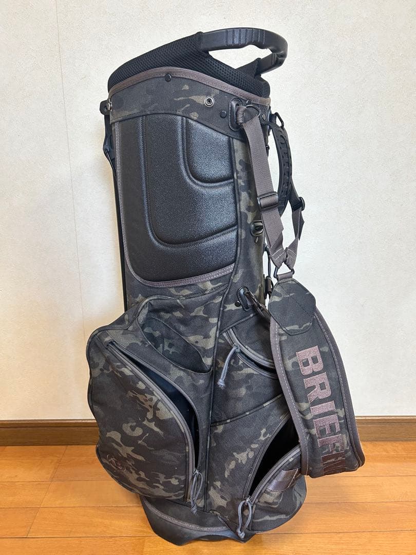 BRIEFING 迷彩柄 キャディバッグ