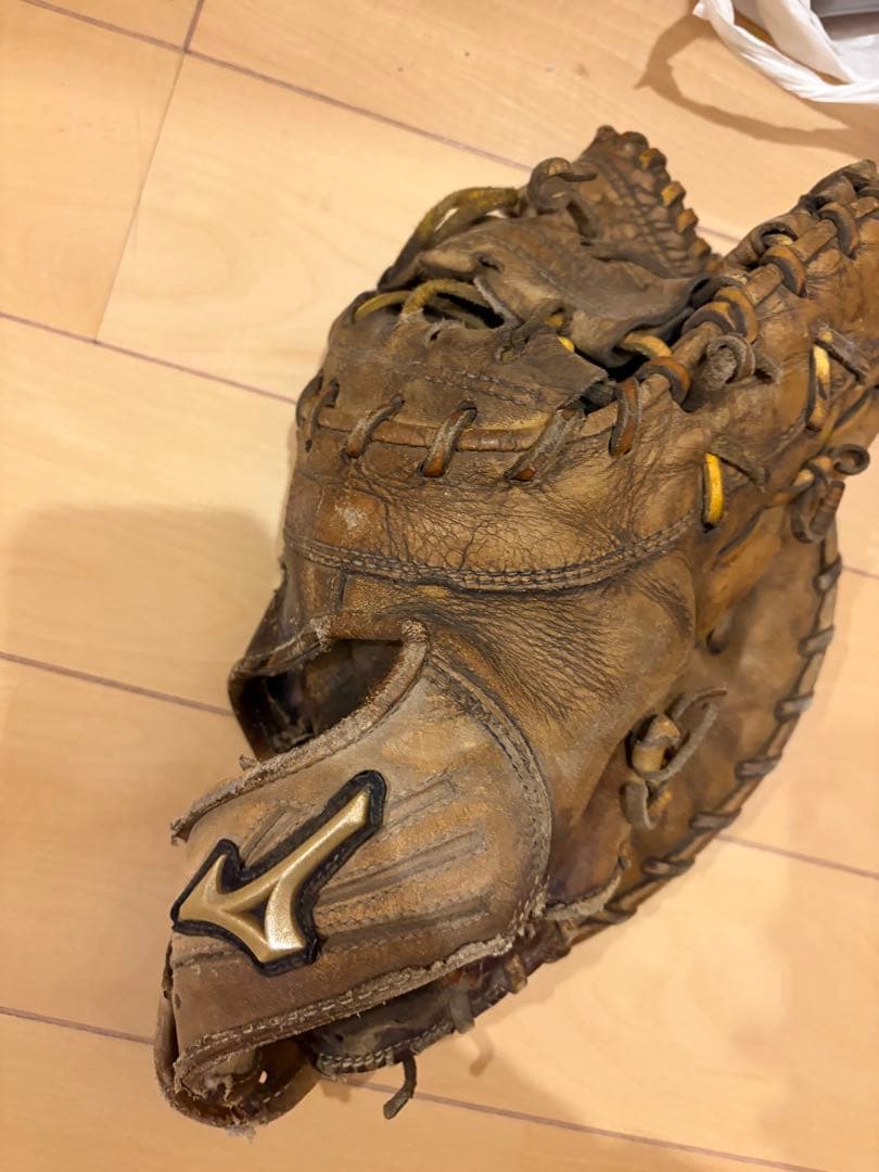 Mizuno ブラウンレザーグローブ