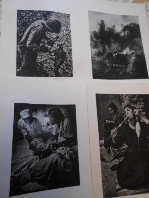 『W・ユージン・スミス写真展 【希少品】1971年開催』の作品集（16枚セット）