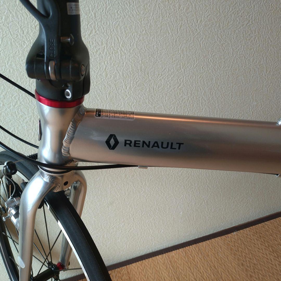 RENAULT PLATINUM MACH8折りたたみ自転車9段変速マッハ８