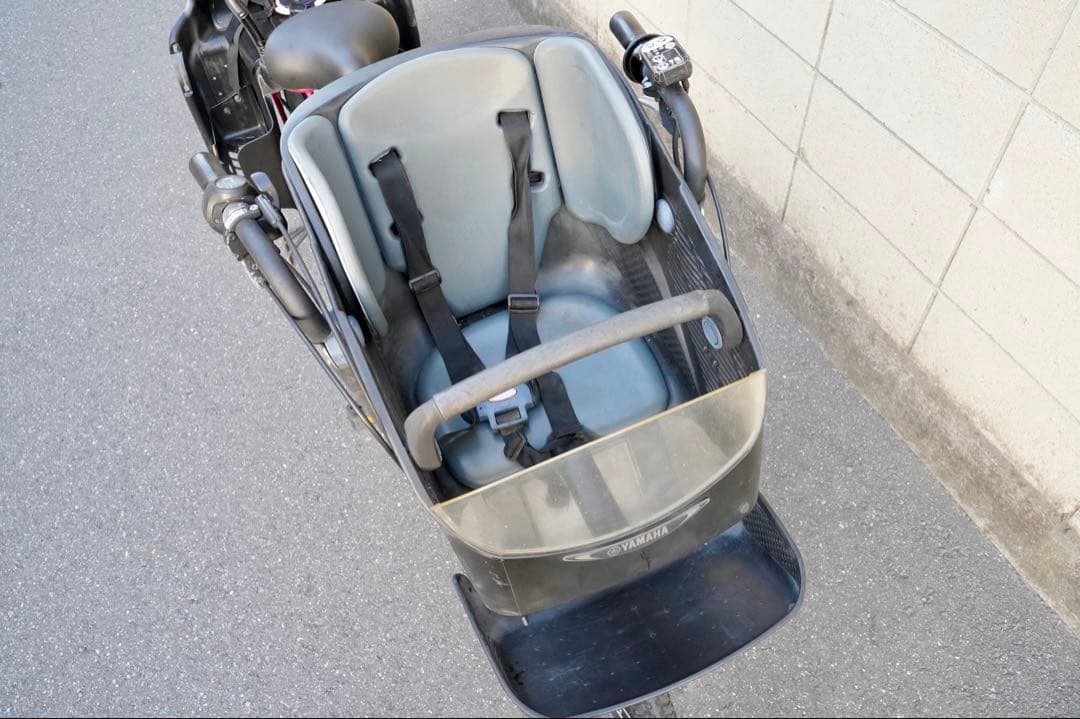 電動自転車 ヤマハ 20インチ 子供乗せ アシスト 中古 011702