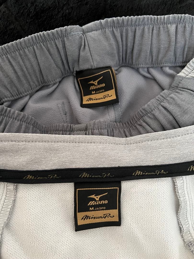 Mizuno Pro ミズノプロ ジャージ上下セット グレー Mサイズ