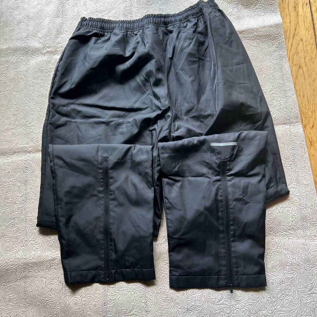 アシックス　ウォーマー　ウェア上下　シャカシャカ　防寒着　Lサイズ