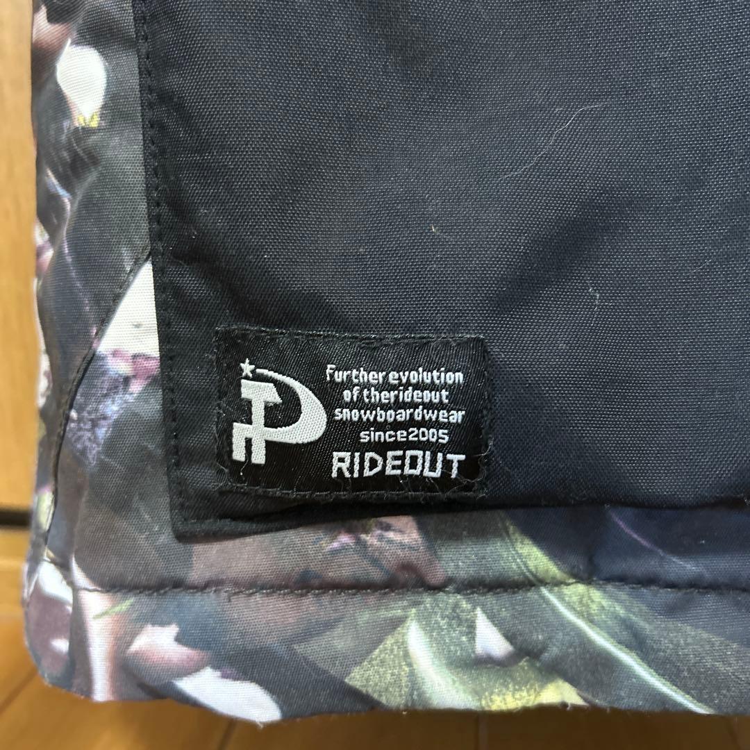 RIDEOUT スノーボードウェア Mサイズ カモフラージュ柄