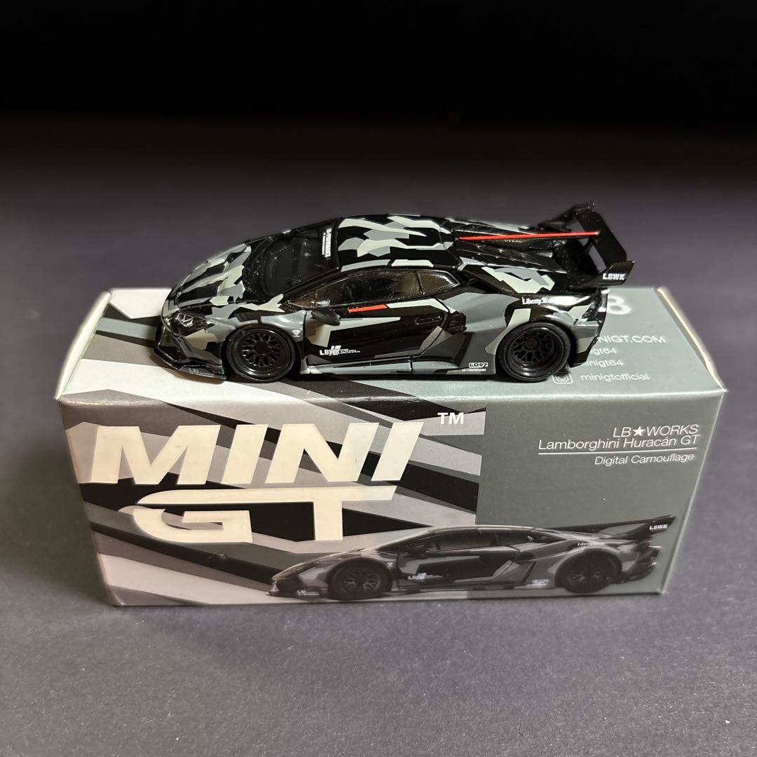 MINIGT LBWK 1/64 ランボルギーニ ウラカン カモフラージュ