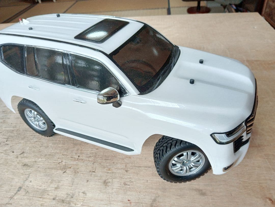 メカ付 タミヤ トヨタ ランドクルーザー 300 CC-02シャーシ ラジコン
