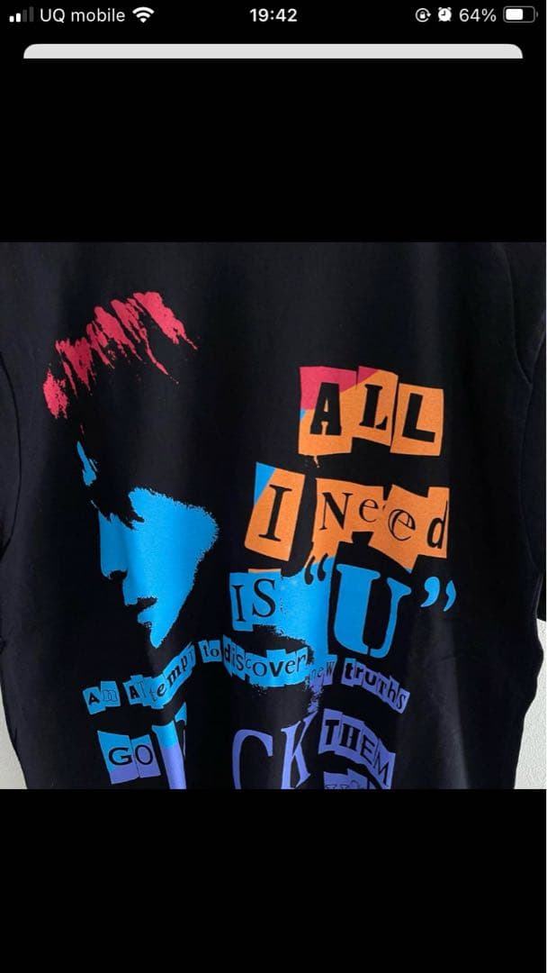 氷室京介　Tシャツ KYOSUKE HIMURO Tシャツ M 黒
