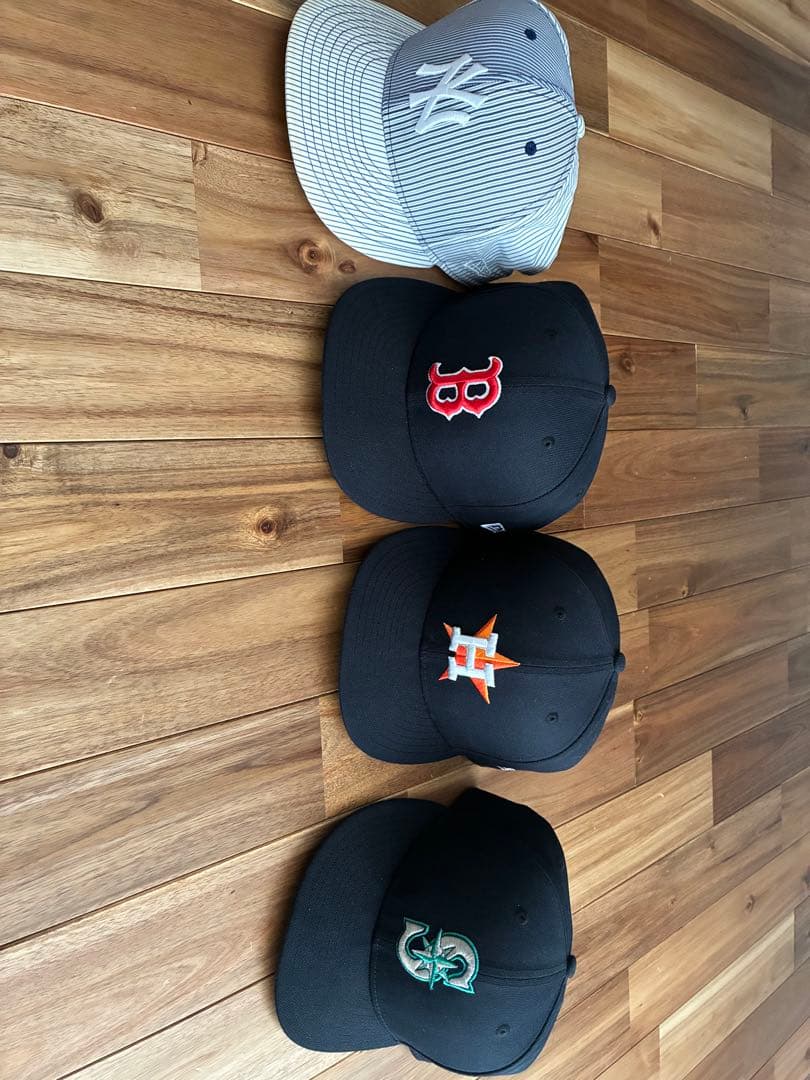 MLBチームキャップセット（4点）