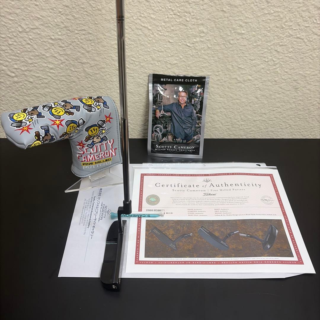 スコッティキャメロン パーソナルパター ティファニーロゴ入り ハンドメイドモデル