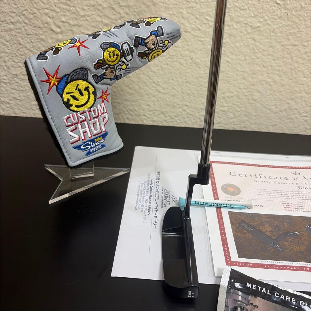 スコッティキャメロン パーソナルパター ティファニーロゴ入り ハンドメイドモデル