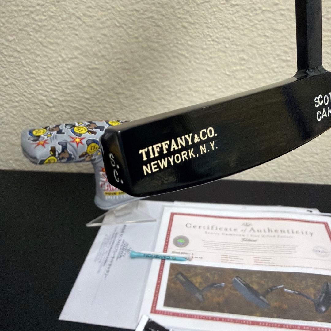 スコッティキャメロン パーソナルパター ティファニーロゴ入り ハンドメイドモデル
