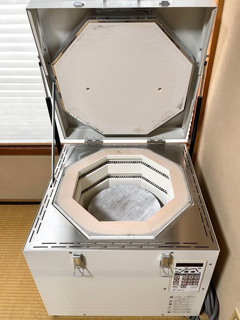 アートキルン SV1 ホワイト　ポーセラーツ電気窯