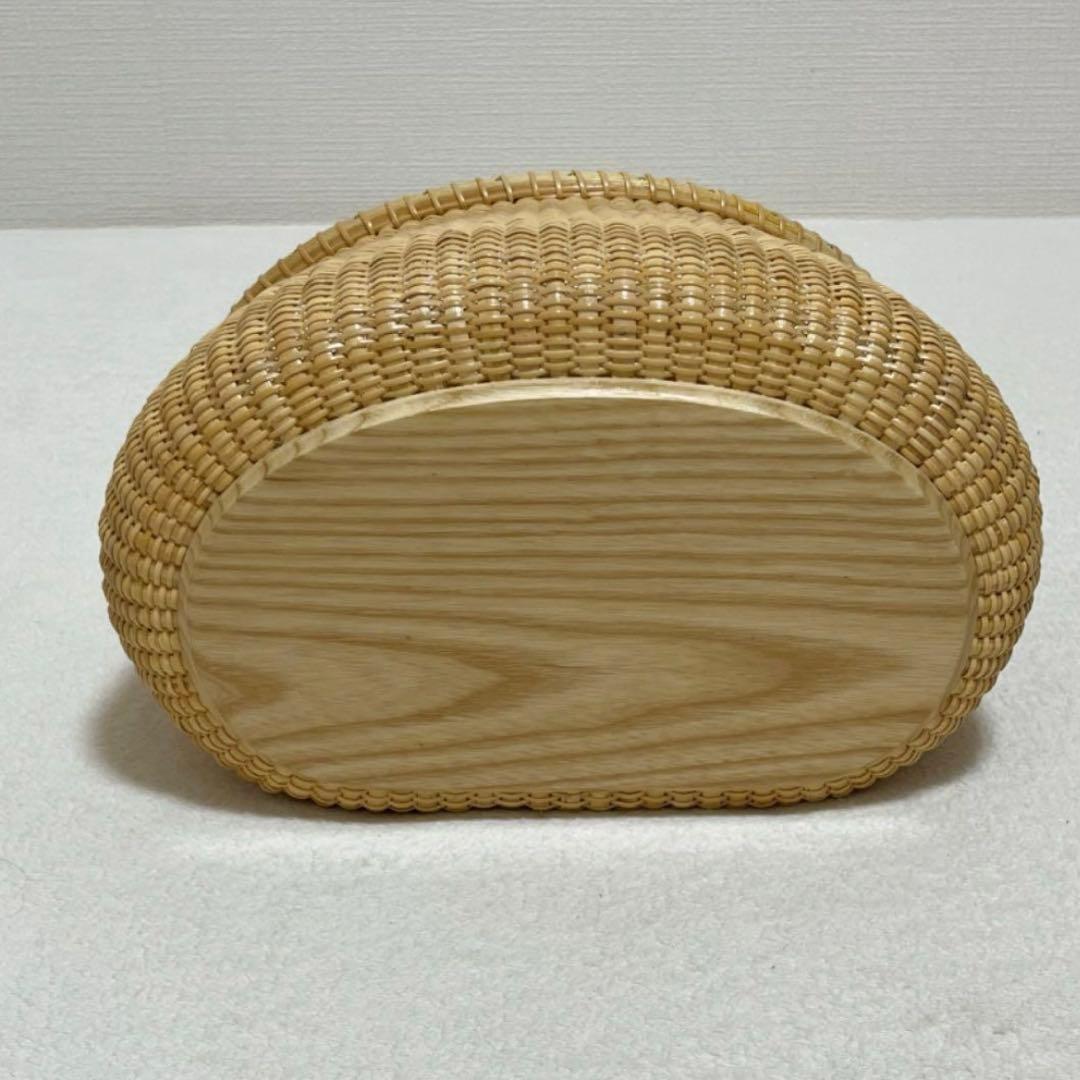 ナンタケットバスケット 自転車かごバスケット ラタン 籐 収納 おしゃれ