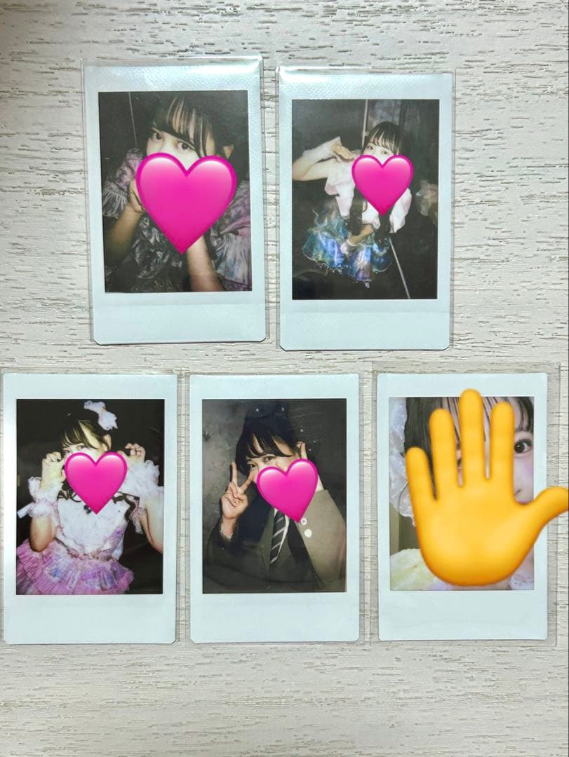 松本かれん チェキ 4枚セット