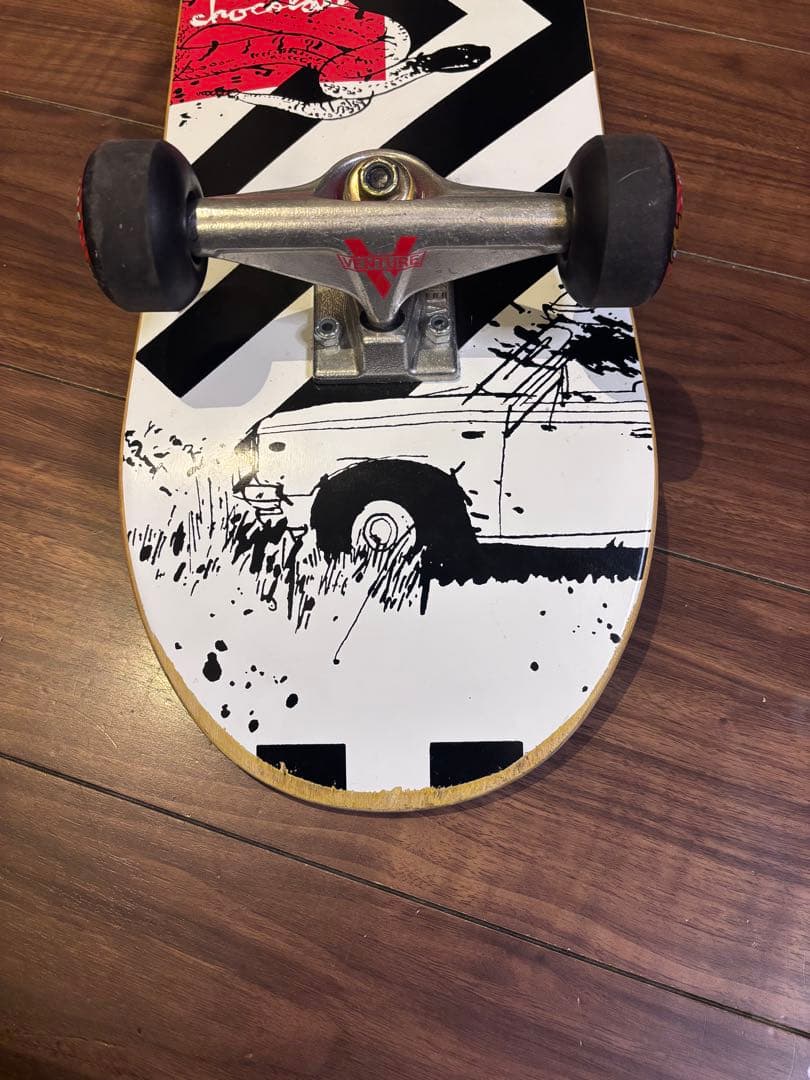 スケボーコンプリート chocolate venture spitfire