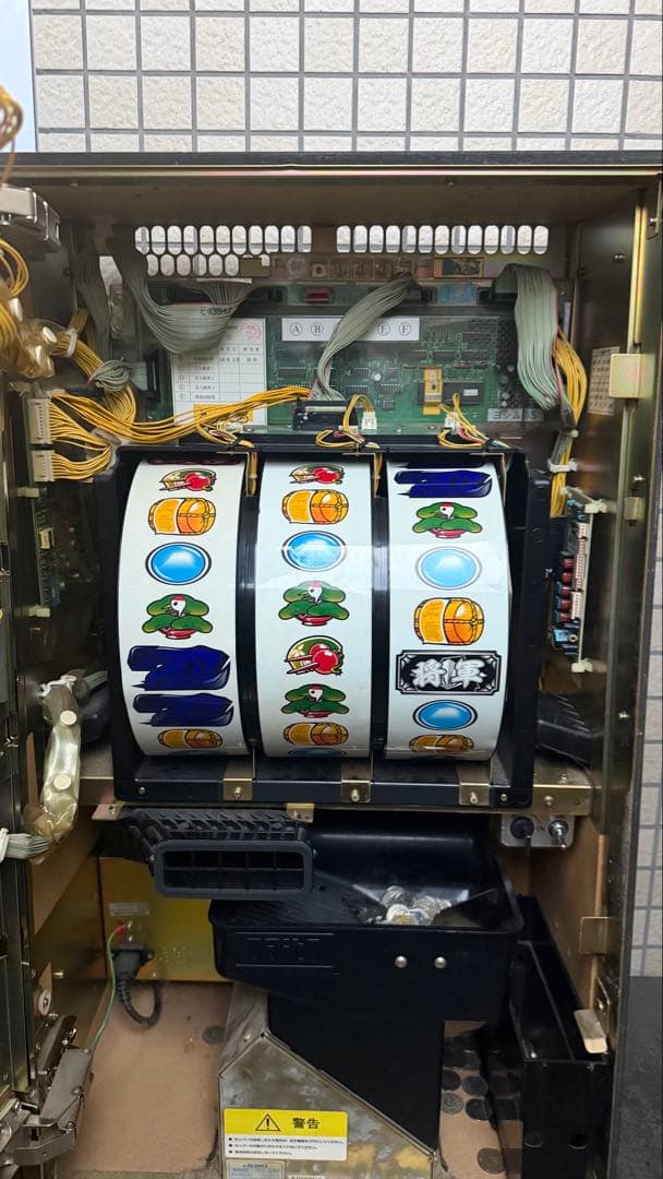 スズキ パチスロ 初代吉宗 実機 4号機 悪代官パネル 機