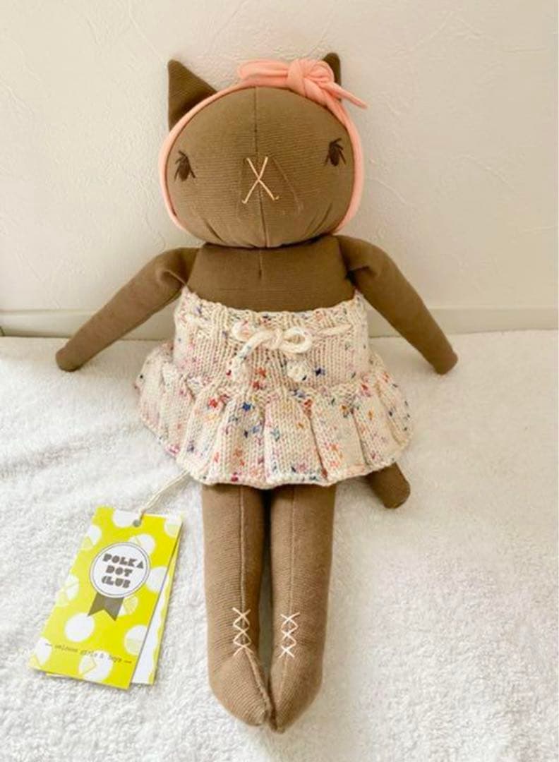 【タグ付き】polka dot club × misha&puffラージキャット