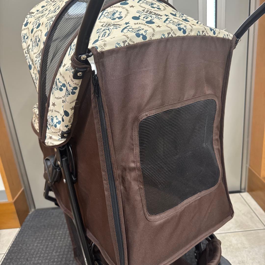 カインズ ディズニー ミッキー ペット用カート カップホルダー2個付き