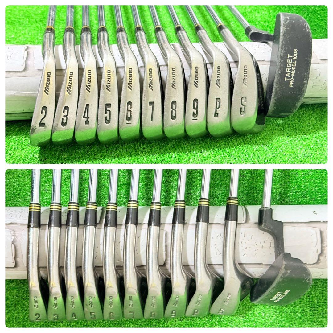 ミズノ リバーコース 初心者 メンズ ゴルフクラブセット フルセット 一式