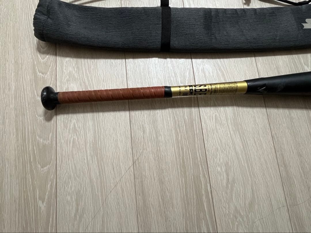 SSK 軟式バット MM18 黒/金
