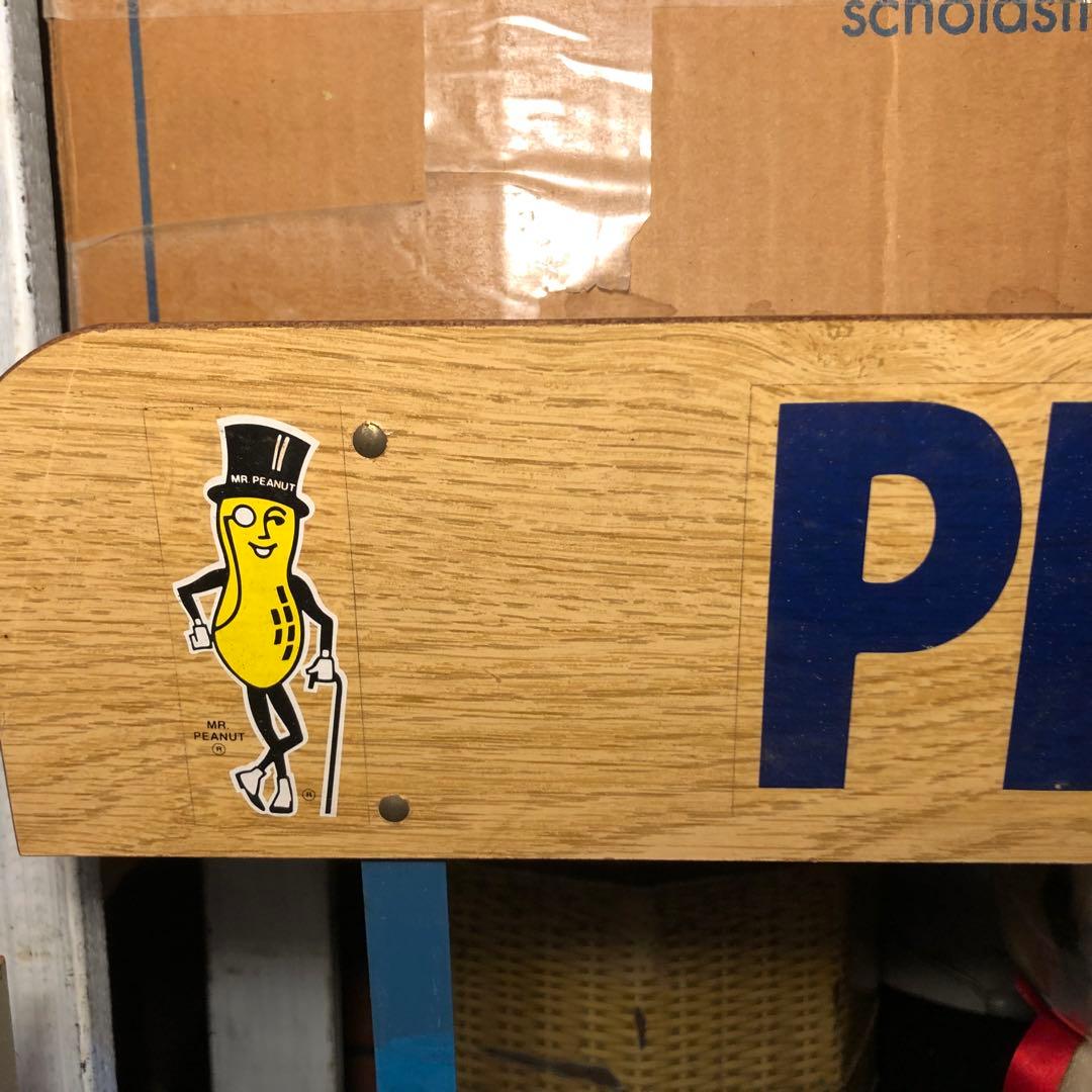1970s PLANTERS Mr.ピーナッツ　ディスプレイラック　ビンテージ