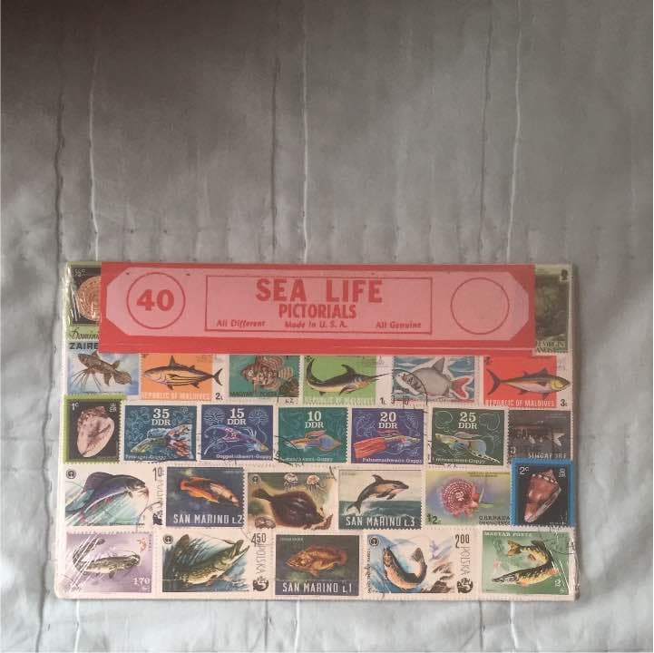 海外切手コレクション　Sea Life 海洋生物