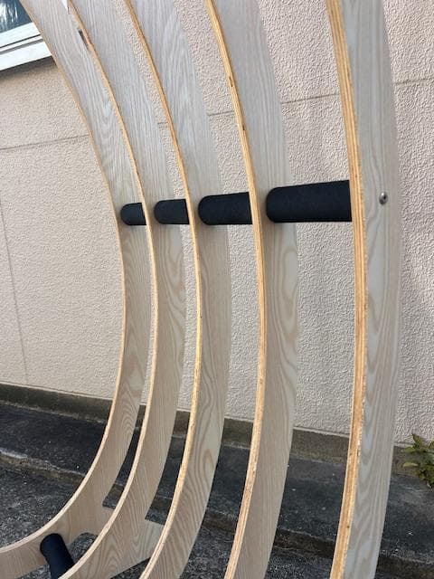 O&E FREE STANDING RAX サーフボードスタンドラック