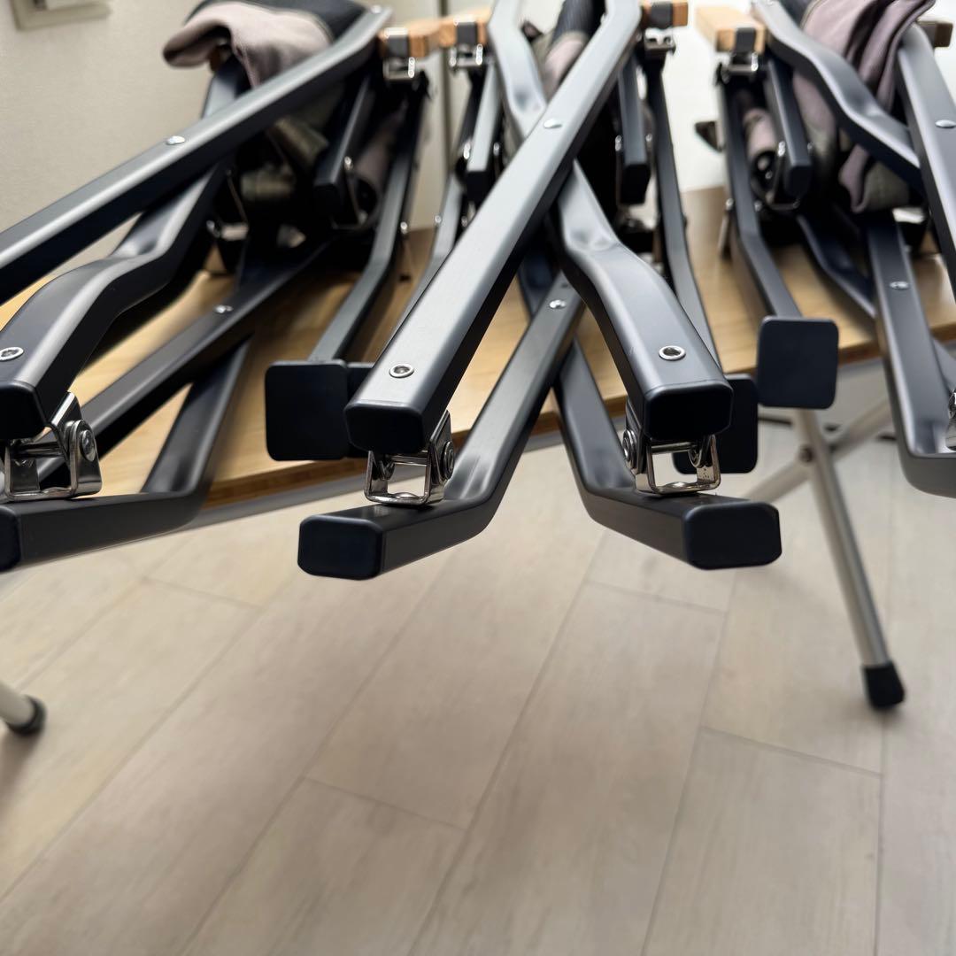 未使用 3脚セット  peak ローチェアショートグレー