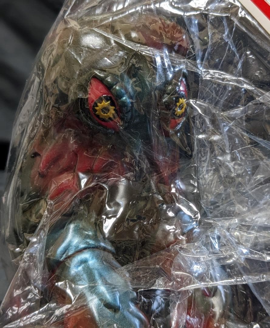 ヘドラ未開封＆飛行形態（マルサン）ソフビフィギュア