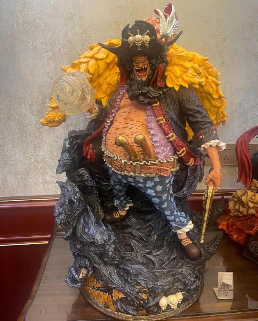 ワンピース Ls 黒ひげ 1/6版 ガレージキット ガレキ スタチューフィギュア